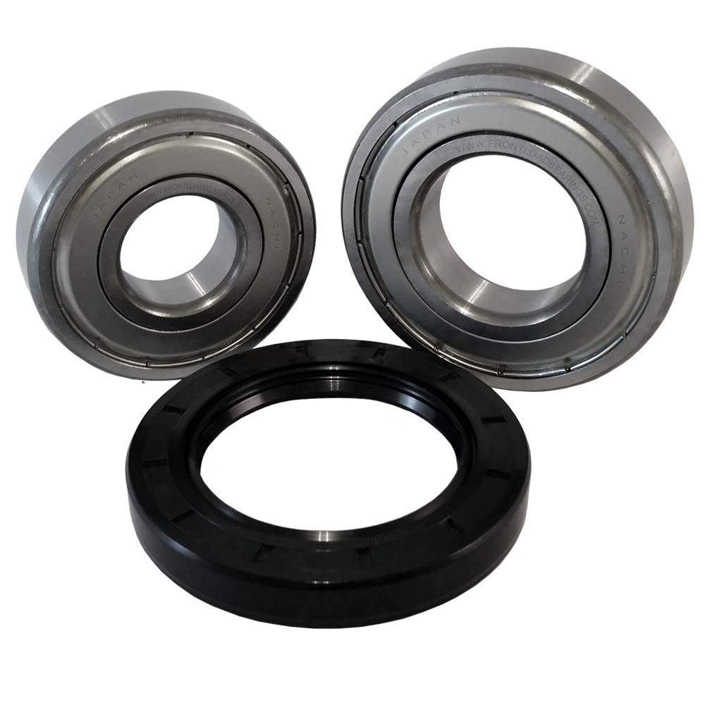 Front Load Bearings Washer Tub Bearing and Seal Kit with Nachi Bearings, Fits Bosch Tub 248236 (5 Year Replacement Warranty and Link to Our How to Videos)