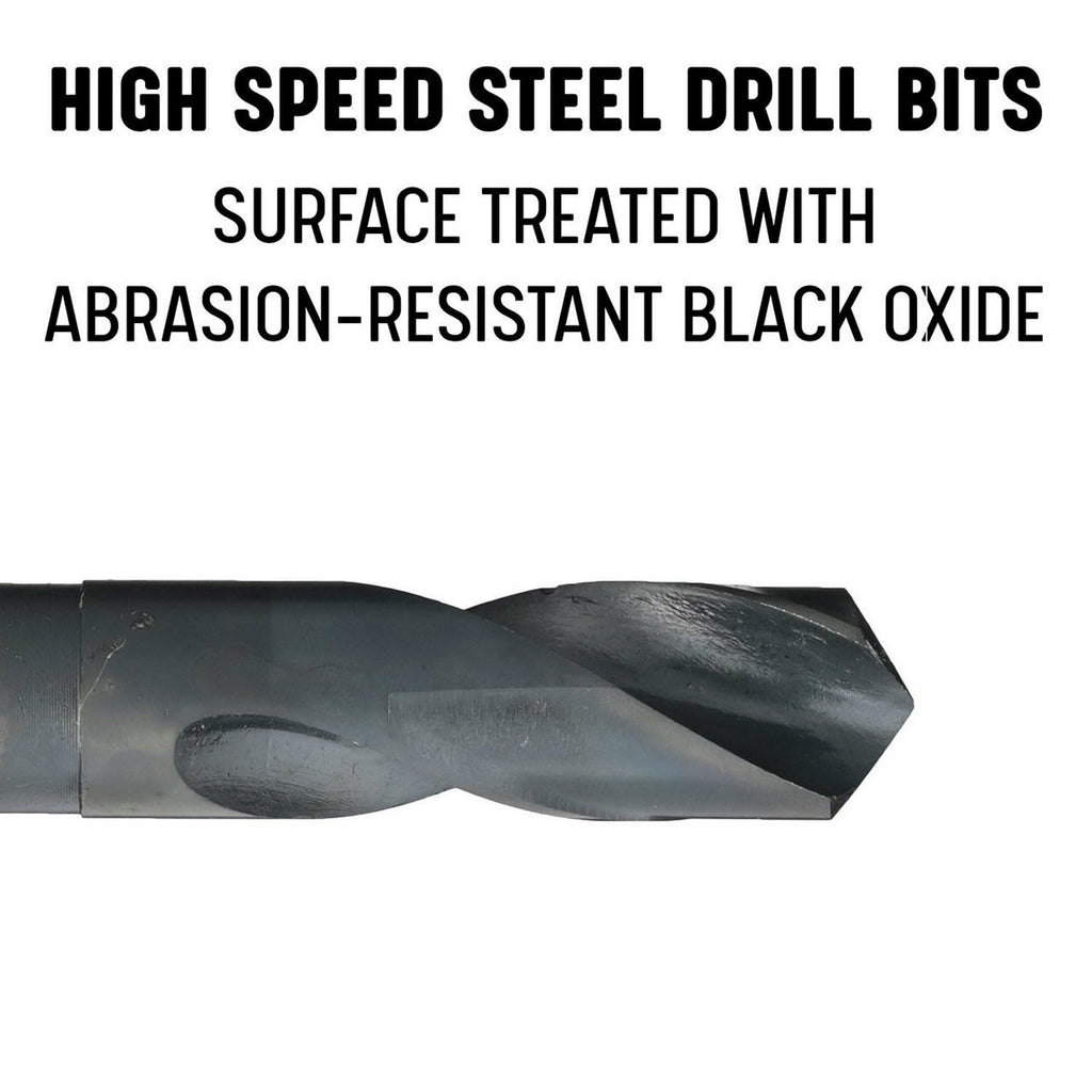 Drill America 3/4" NGH High Speed Steel Garden Hose Tap and 31/32" HSS 1/2" Shank Drill Bit Kit