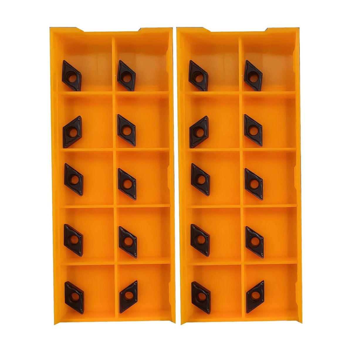 20PCS DCMT21.51 DCMT070204 Lathe Turning Inserts for Stainless SteelCR6011