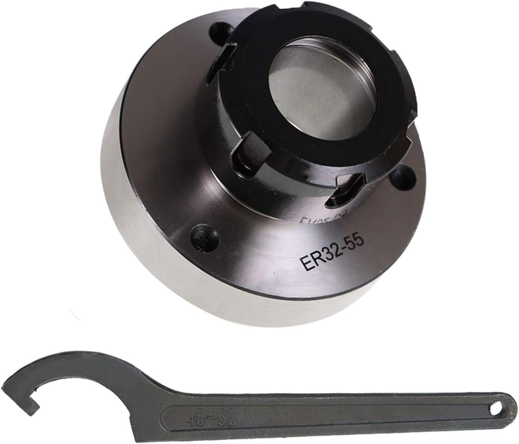 findmall ER32 Collet Chuck 80MM Compact Lathe Tight Tolerance Tool