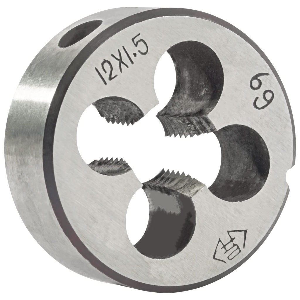 Aceteel M12X1.5 Hand Tap and Round Die Set Right Hand