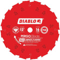 Diablo PergoBlade Saw Blade - 12" Diameter, 16-Teeth, 1" Arbor