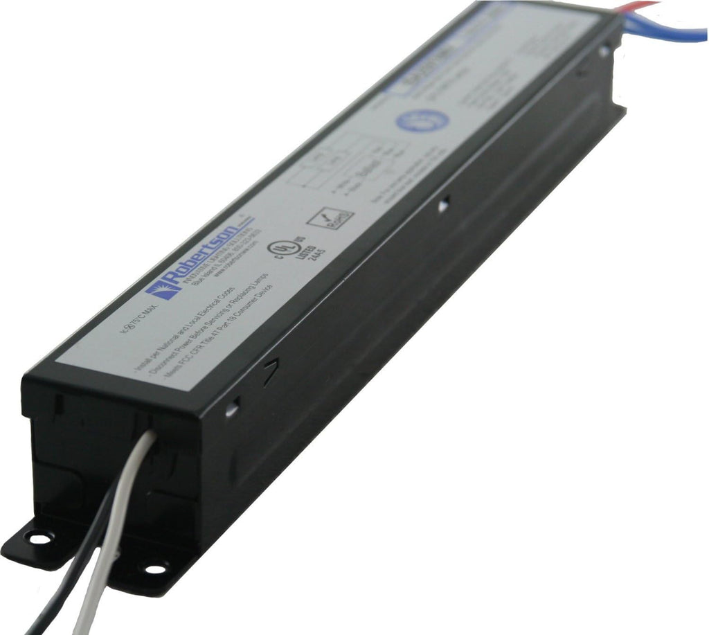 Robertson 1P20124 OEM-Pak of 10 Fluorescent eBallast for 1/2 F96T8 Linear Lamps, Instant Start, 120-277Vac, 50-60Hz, Normal Ballast Factor, HPF, Model ISA259T8MV /A