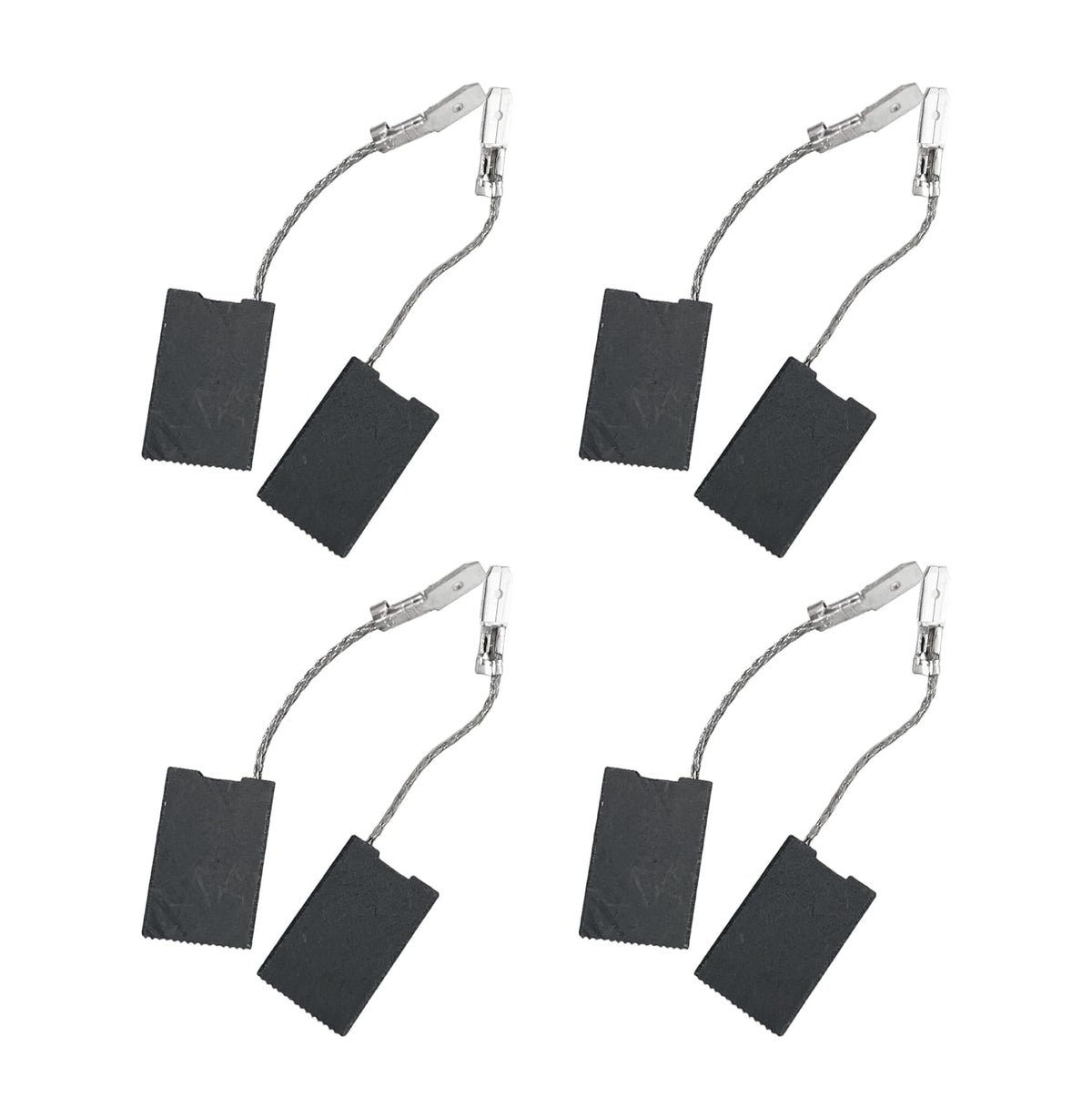 Sonayiu 4pcs Replace Component 316046780 Angle Grinder Carbon Brush Set Compatible with Metabo W24-230 W24-180