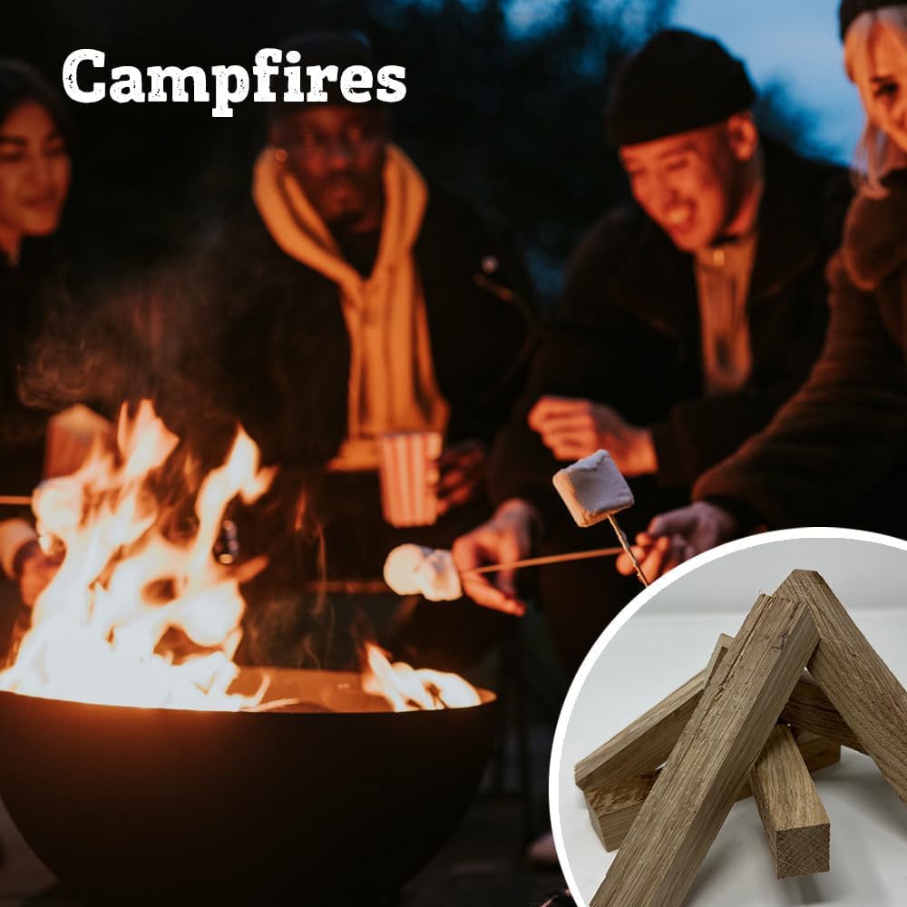 Premium Kiln Dried Wood Kindling for Pizza Ovens, Tabletop Fire Pits & Campfires
