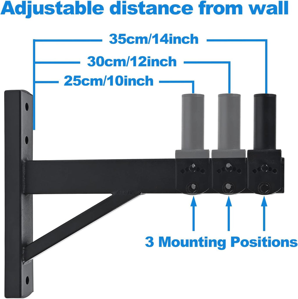 Speaker Wall Mount, Tilt, Holds up to 100lbs, 2 Packs | Heavy Duty Wall Speaker Mount bracket for Professional Audio