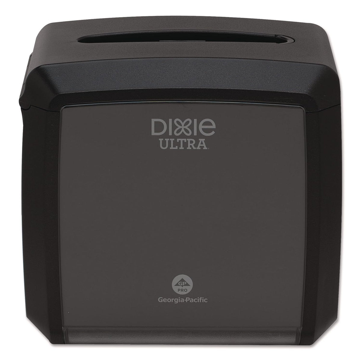 Dixie Ultra Tabletop Interfold Napkin Dispenser by GP PRO (Georgia-Pacific), Black, 54527A, Holds 275 Napkins, 7.600”