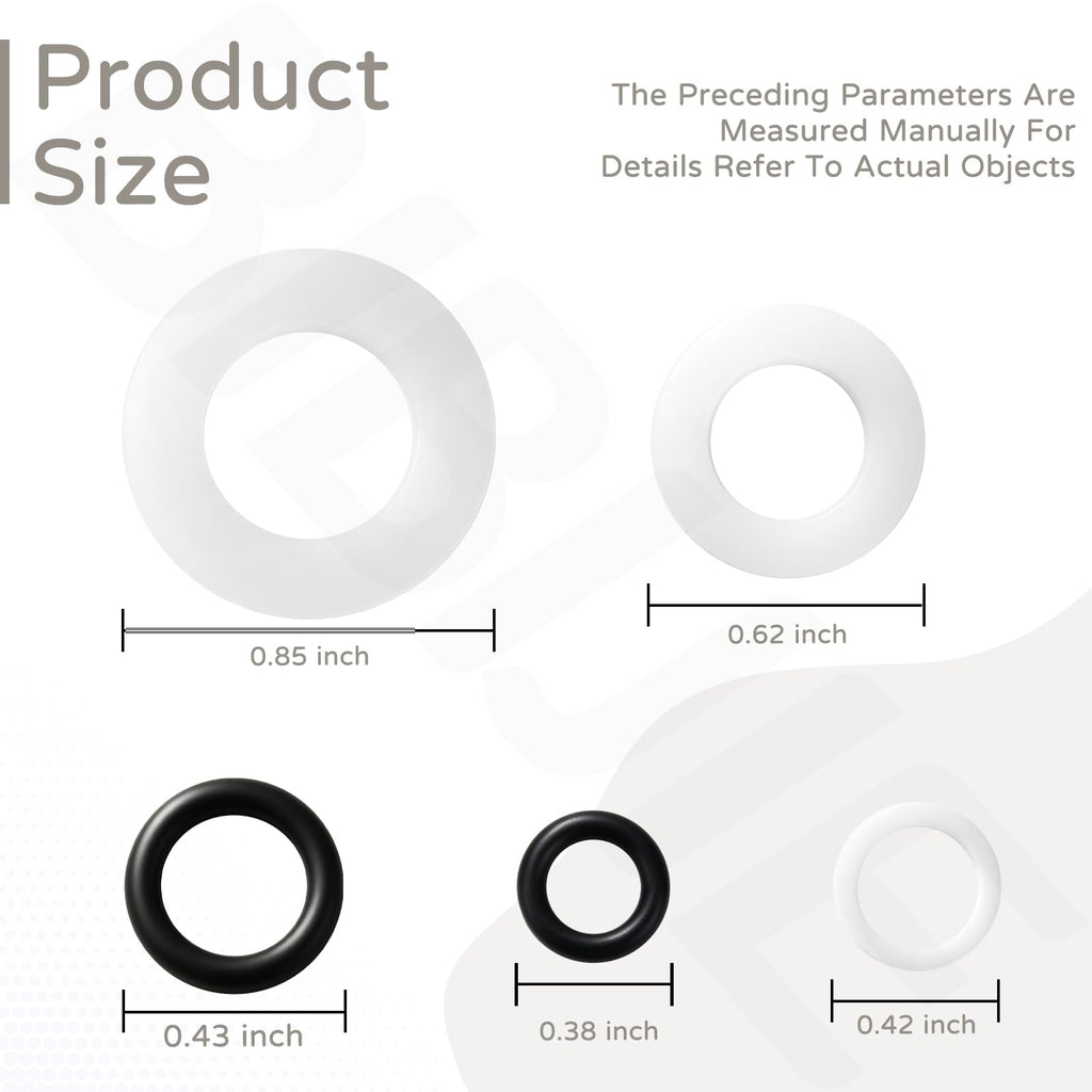 BIBIJIE Surface Cleaner Seal Rebuild Kit Compatible with Ryobi