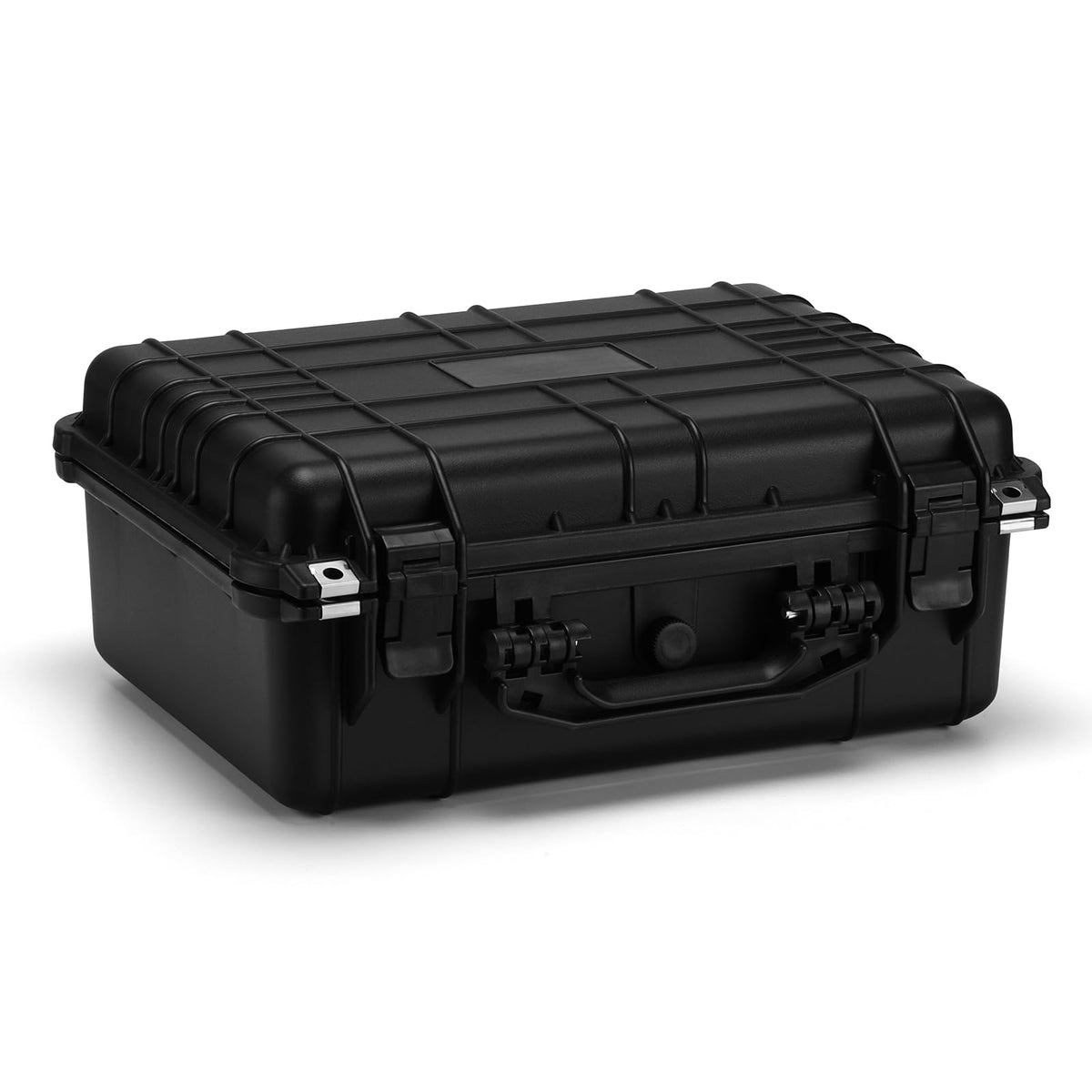 16" Waterproof Plastic Toolbox with Foam Insert, 16" x 13.2" x 7", IP67 Lockable Storage Box, Customizable Foam