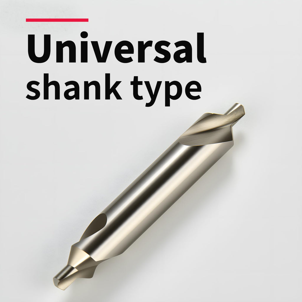 5-Piece Set Professional HSS A-Type Center Drill Bits 90 Degree DRINYOUNG (Type A, 5pcs（90°）：A1 A2 A3 A4 A5)
