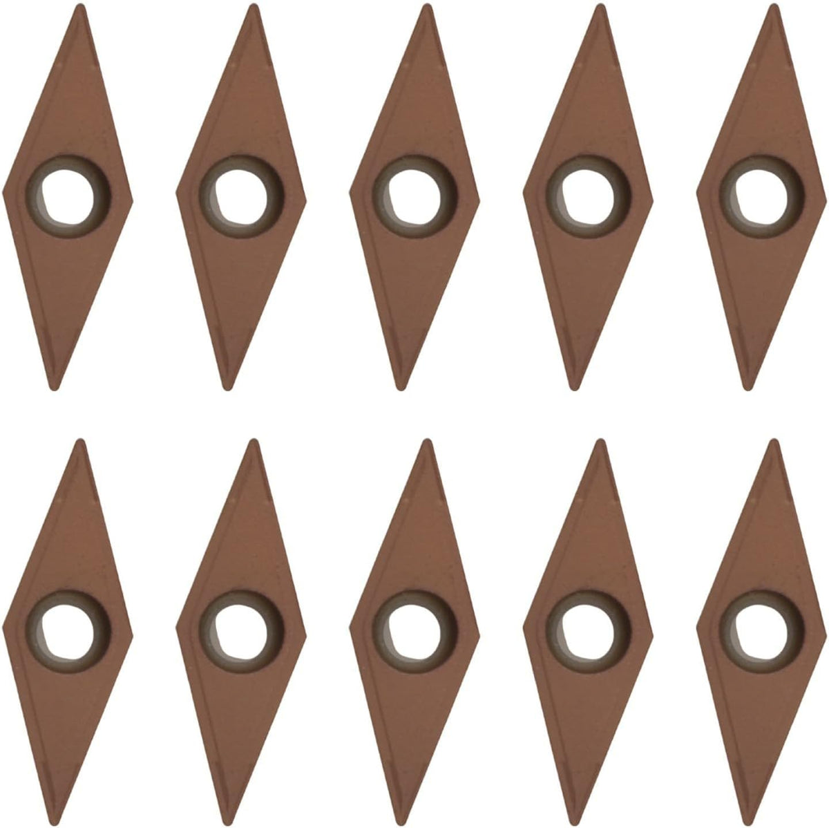 Solid Carbide Inserts VCMT331 4 Cutting Edges Solid Carbide Inserts