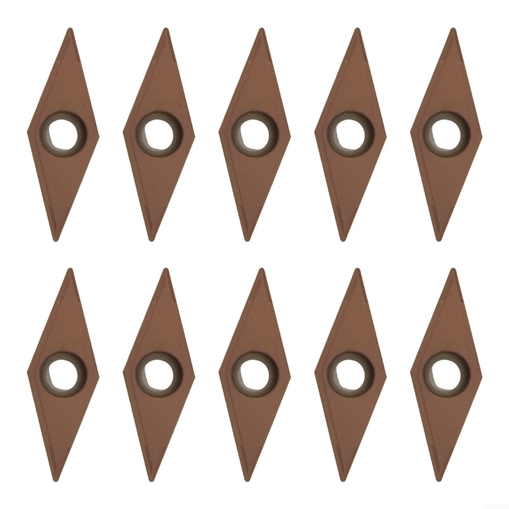 10pcs VCMT160404 Carbide Inserts for Lathe Turning
