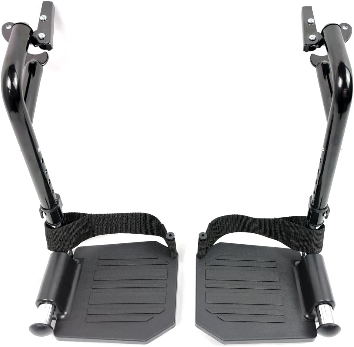 Wheelchair footrest pad,Elevating Leg Rest,Swing-Away Footrests for Standard Wheelchairs and Transport Chair, Footplates and Heel Loops, Universal Replace Parts.Same Function as T93HEP, PH-SF.