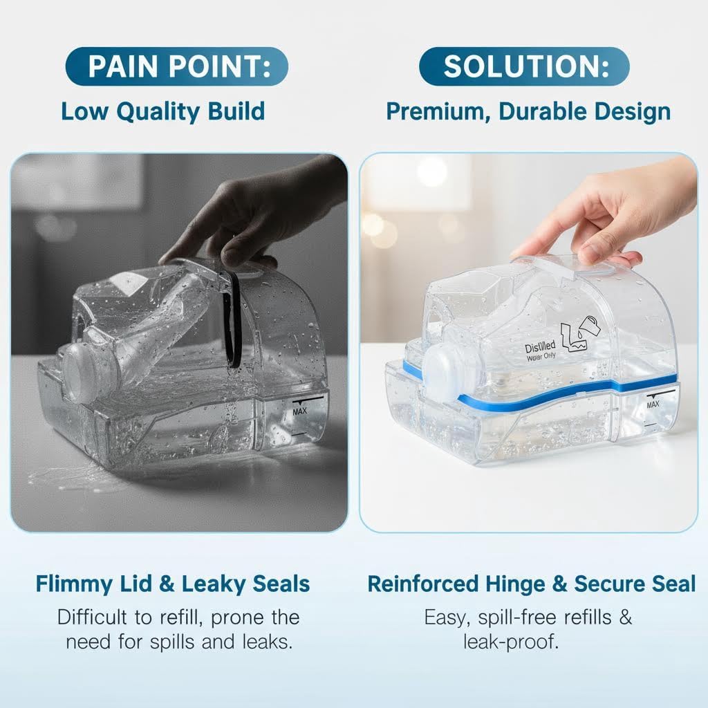 Replacement Humidifier Tank for ResMedS AirSense 11 & AirCurve 11