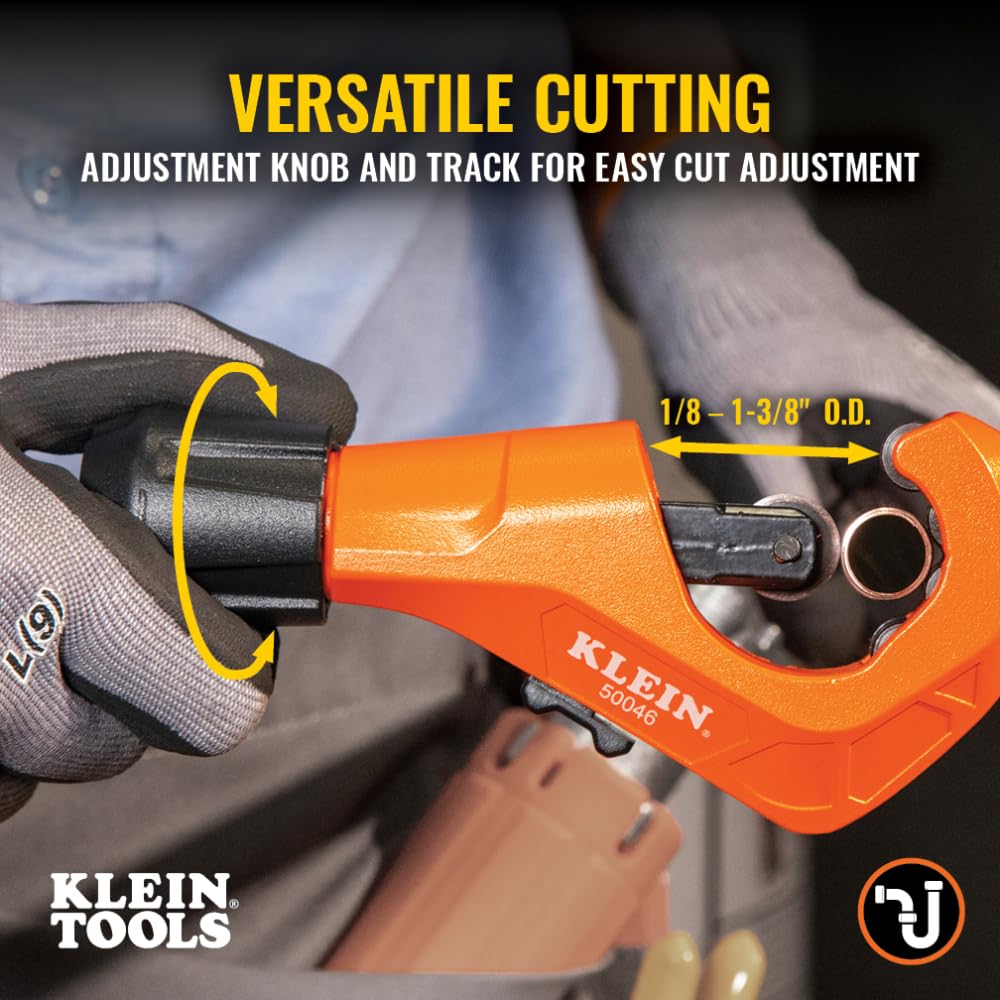 Klein Tools 50046 Constant Swing Tubing Cutter for Copper and Aluminum