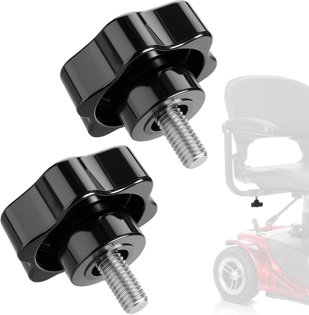 Replacement Arm Adjustment Knobs for Mobility Scooter