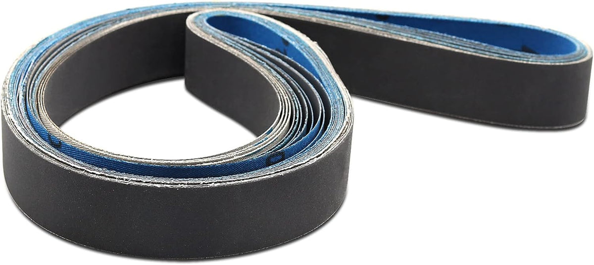12 Pack 1 x 42 Inch Sanding Belts 600 800 1000 Grit for Knife Sharpening