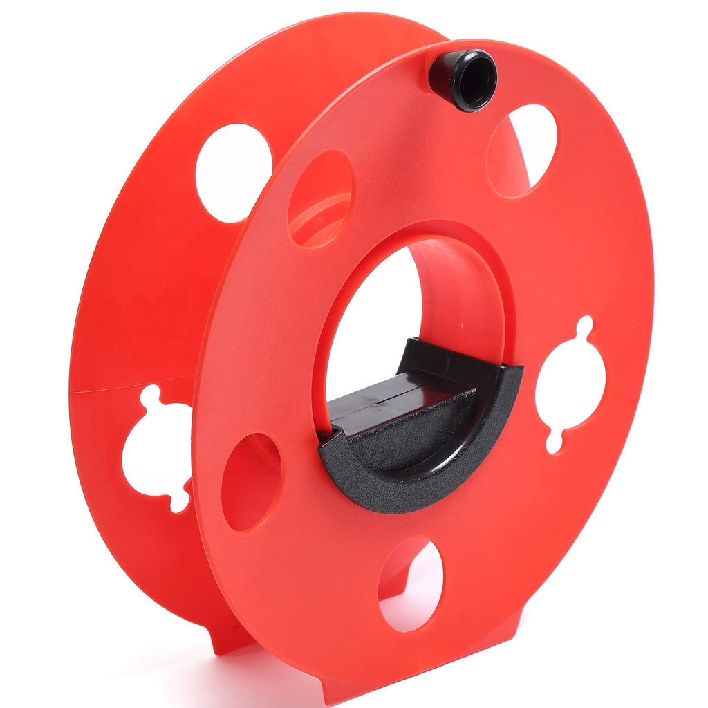 Homeon Wheels 100 ft Extension Cord Storage Reel, Impact-Resistant