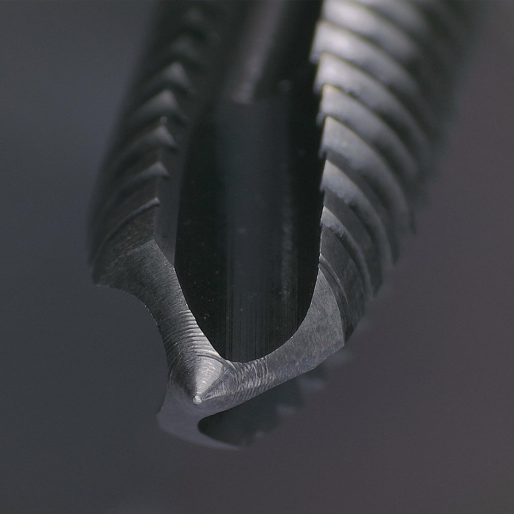 WEXWE Tools M27 x 3.0 Spiral Point Threading Tap, Metric Machine Threading Tap High Speed Steel Cobalt(HSSCo) With AlTiN Coating, Round Shank with Square End, H2 Tolerance, 1PC