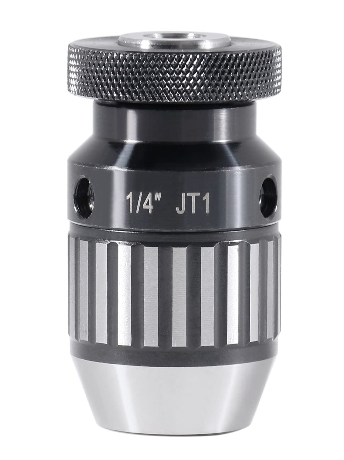 Accusize Industrial Tools 0-1/4'', 1 Jt Precision Keyless Drill Chucks, Accuracy 0.0048'', 0222-0870
