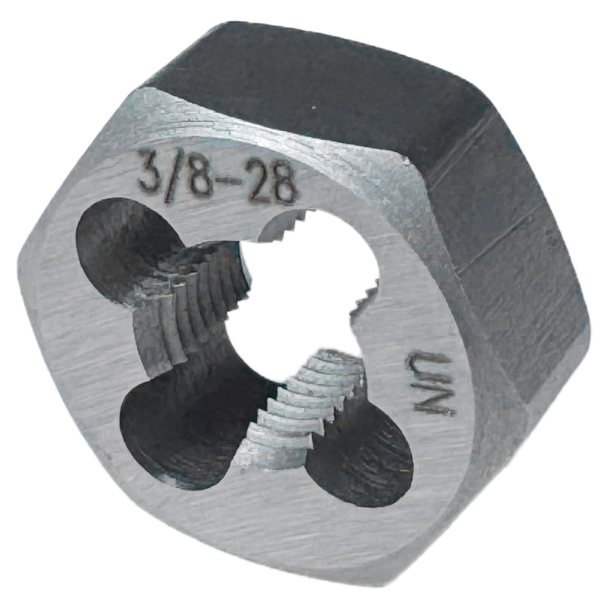 3/8"-28 UN Hex Die Rethreading Die Thread Die Carton Steel Right Hand