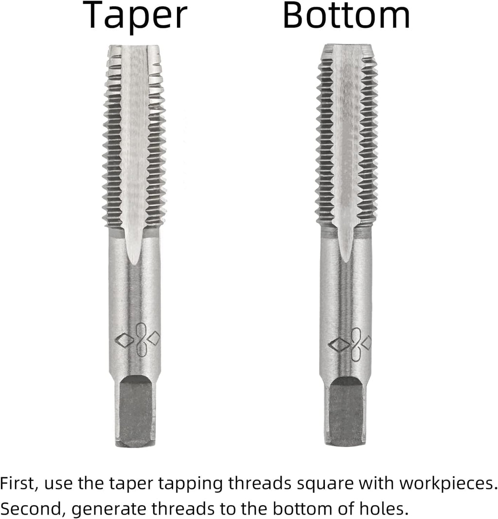 Aceteel M22X2.5 Hand Tap and Round Die Set Right Hand