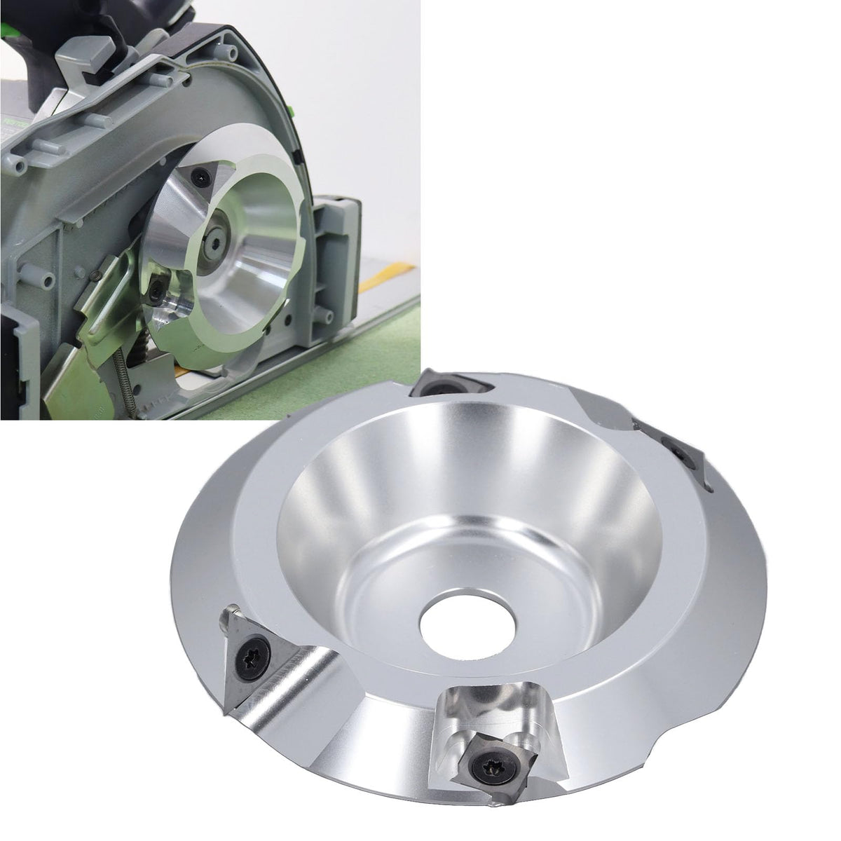 Right Angle Slotting Milling Cutter Disc, Grooved Cutter Head V Cutter Interior Side Routing Grooving Indoor Decoration Accessories, 90 Degree Side Routing Grooving Indoor Decor