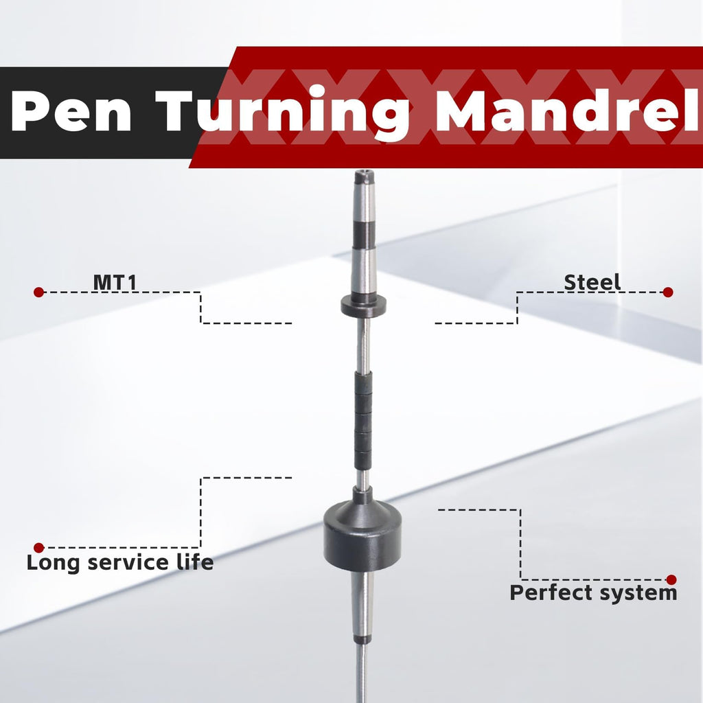 findmall MT1 Turning Tools, Pen Turning Mandrel