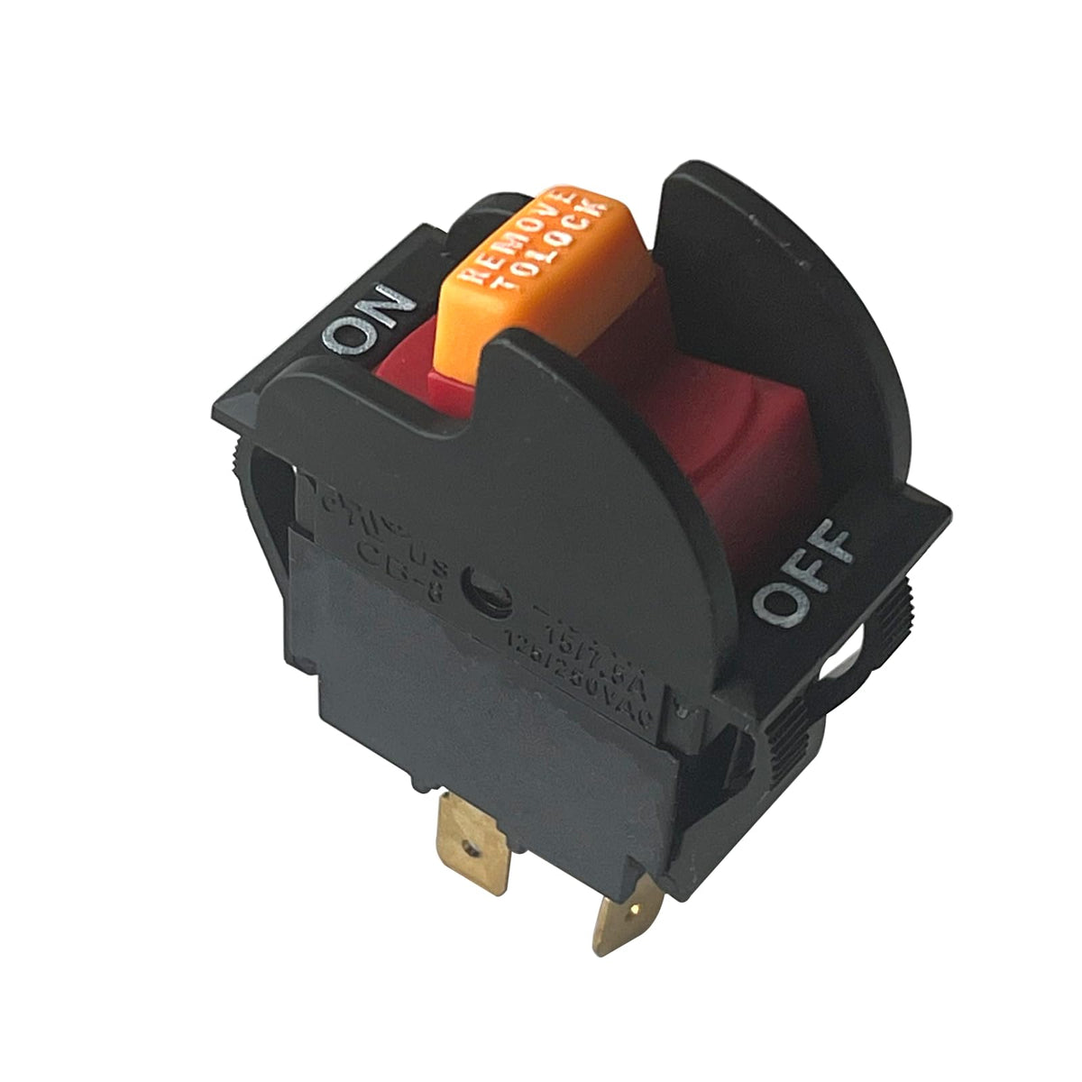 E156275 J-9301 Table Saw On-Off Toggle Switch Compatible with RYB BD46023