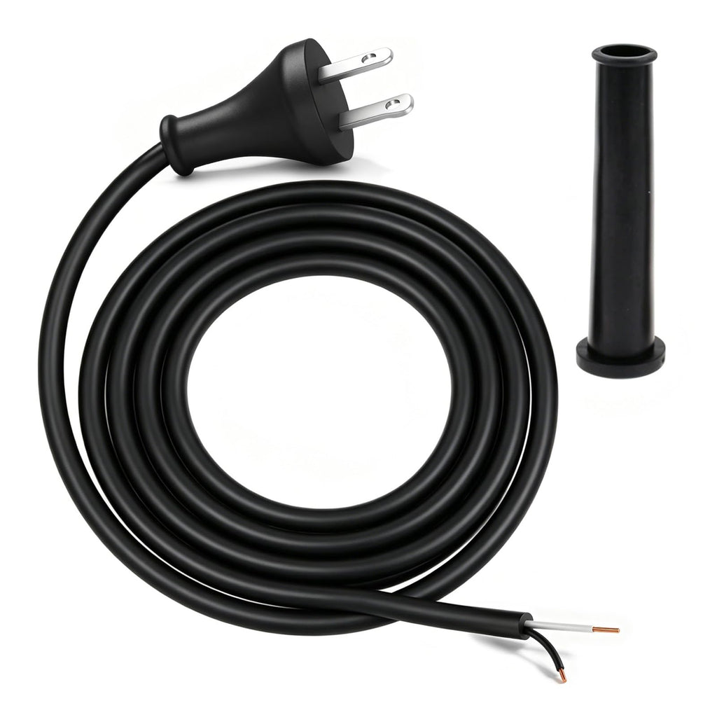 33007898 Power Cord 2-Wire16-Gauge 9.8FT for DEWALT DW704 DW708 DW360 DW849 DW384 DWP849X Miter Saw/Circular Saw Compatible Chainsaw Polisher Power Tool Parts