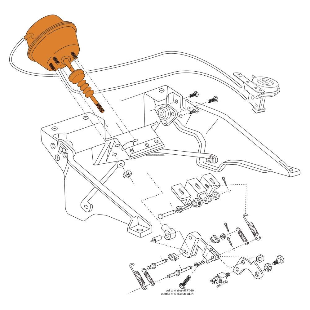 C3 68-82 Corvette Headlight Vacuum Actuator Right Passenger Side FITS: All 68-82 Corvettes