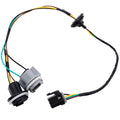 longshida 84227908 Rear Tail Light Wiring Harness Assembly Replaces for Chevy Express GMC Savana Van 2003-2024