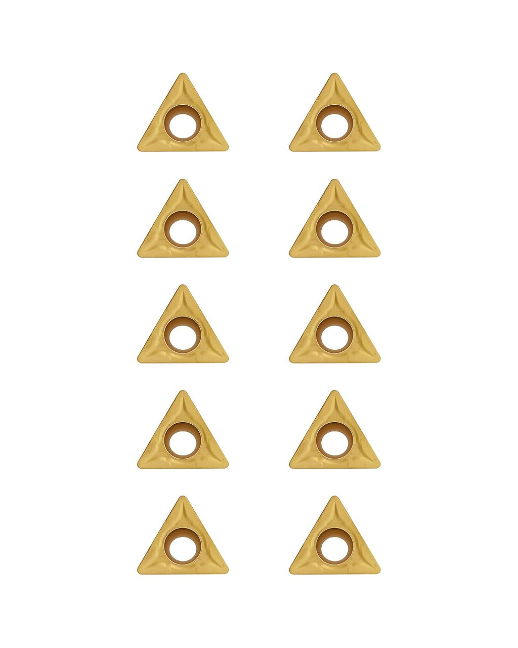 10Pcs TCMT32.52 TCMT16T308 Carbide Turning Inserts