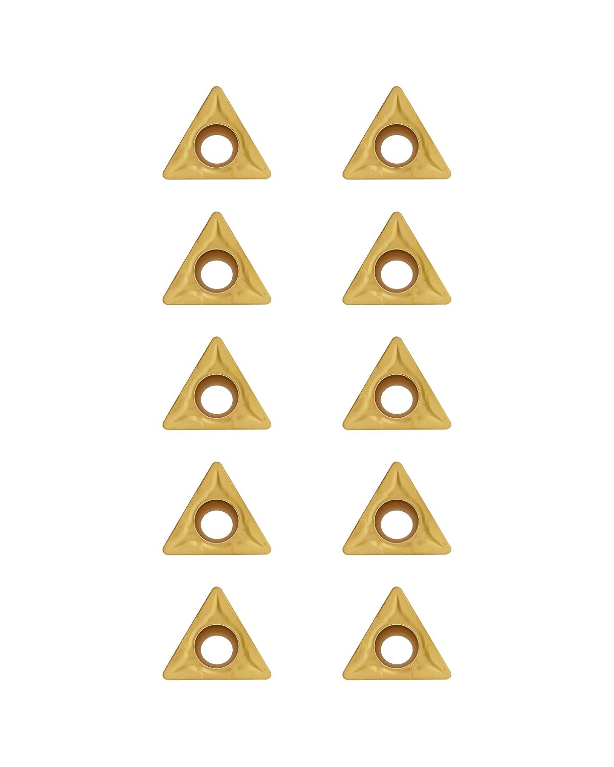 10Pcs TCMT32.52 TCMT16T308 Carbide Turning Inserts