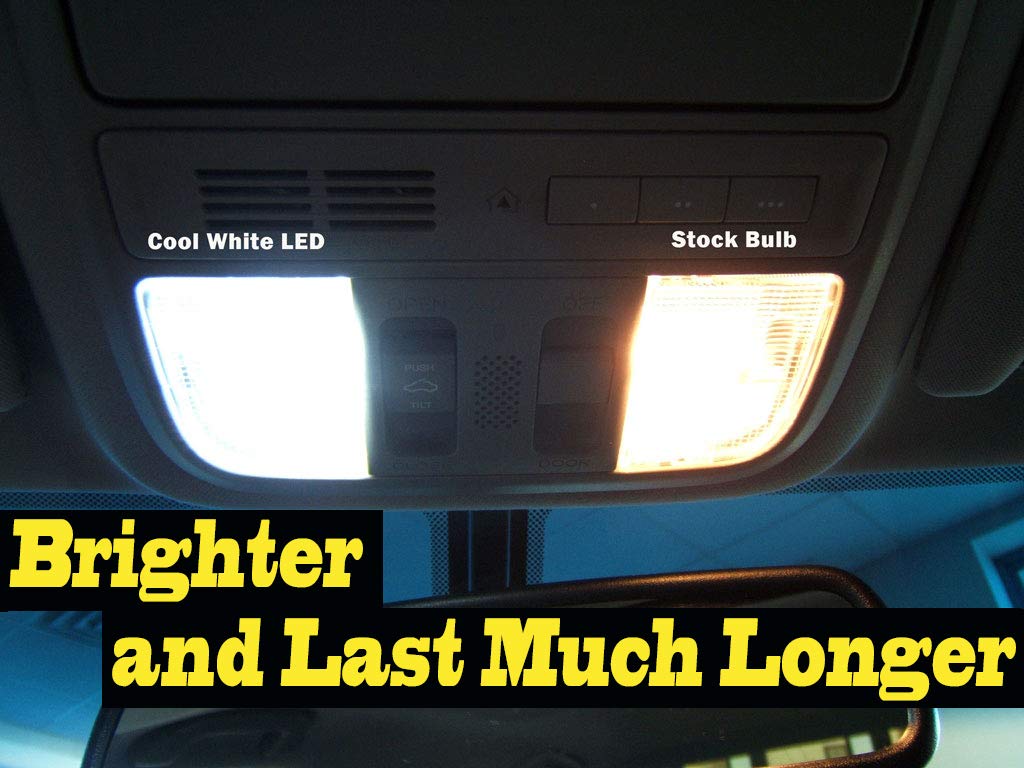 8Pc Super White 6000k Car Interior LED Light Bulb Kit Pack Compatible with 1996-2002 BMW Z3