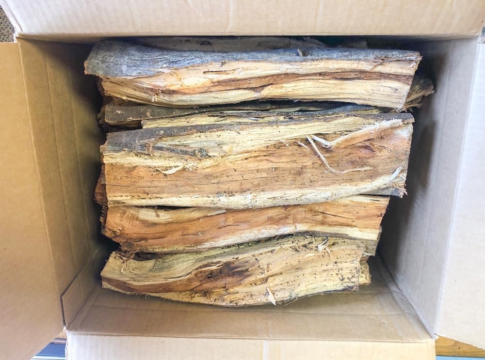 Hawaiian Kiawe Cooking Wood – Premium Kiln Dried Hardwood Logs for Pizza Oven, Smoker & Grill | Compatible with Ooni