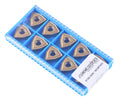 Accusize WCMT433 TiN Coated Carbide Inserts, 10 Pc Set