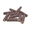 Benchmark Abrasives Aluminum Oxide Straight Sanding Cartridge Rolls for Blending Deburring Polishing Sanding Metals, Rotary Sander - Die Grinder Abrasives (10 Pack)(3/8" x 1-1/2'', 60 Grit)