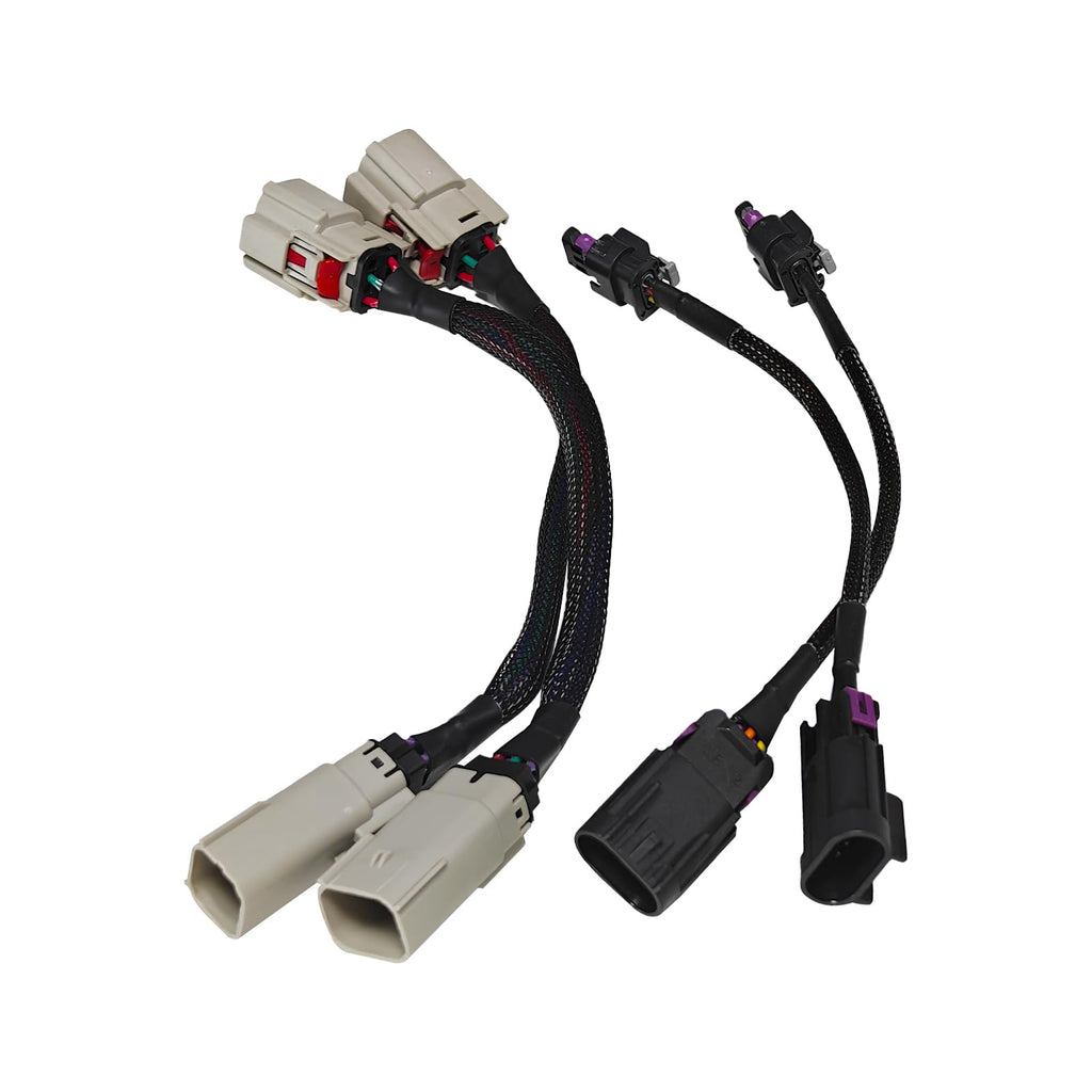 4Pcs Headlight Conversion Harness for Dodge Durango 2014+
