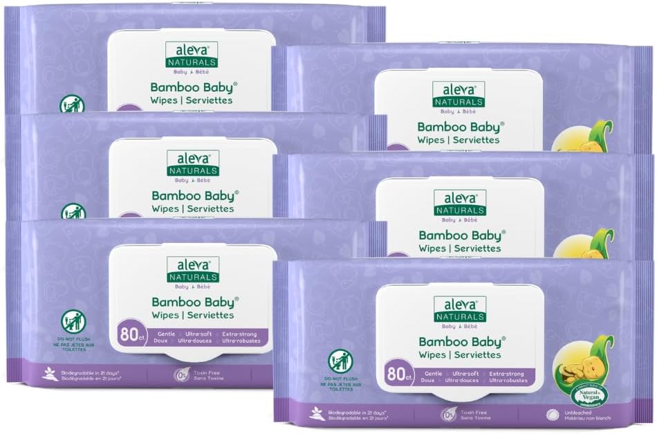 Bamboo Baby Wipes - 480 ct