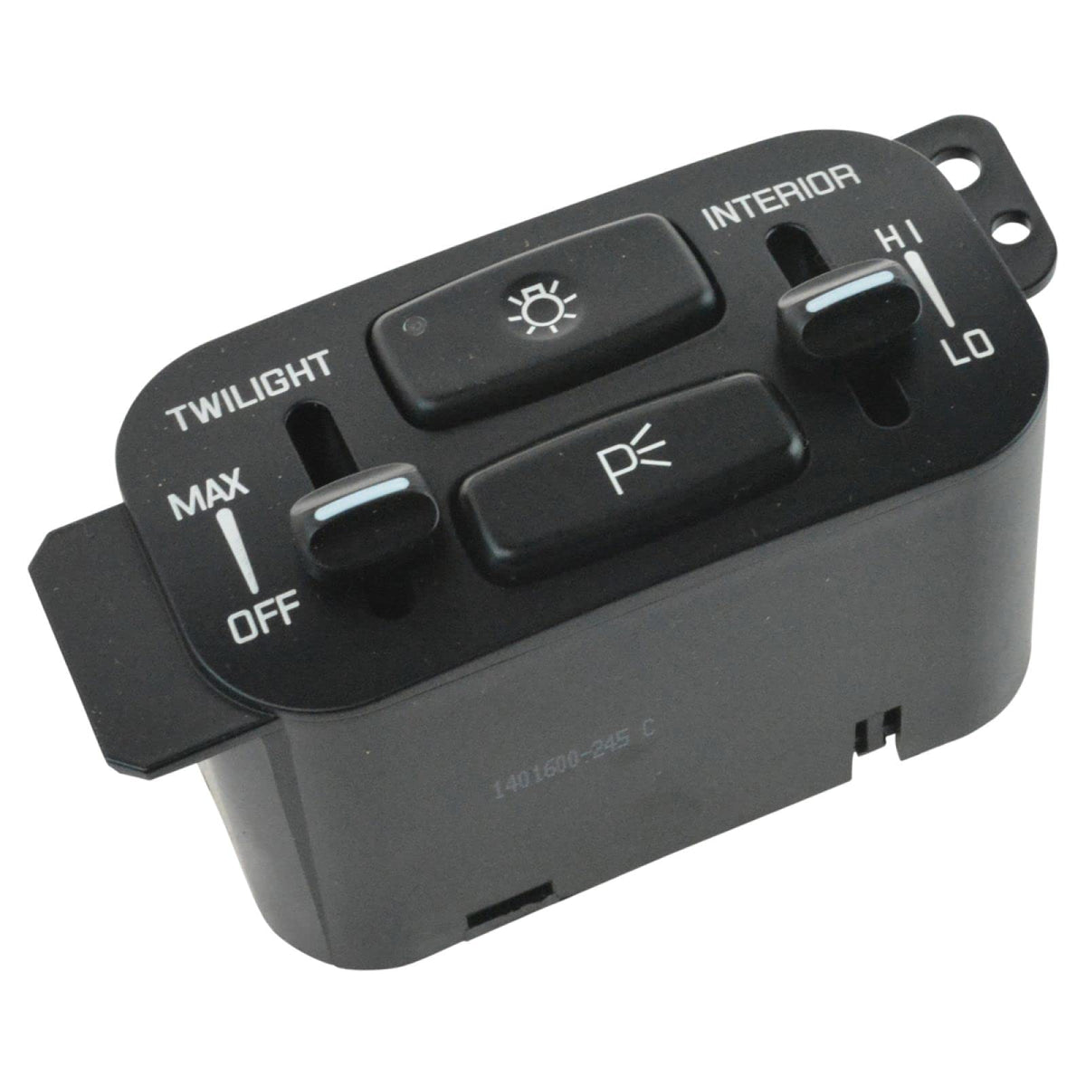 1A Auto Headlight Switch, Direct Fit, Push Button, Black, Manual, Compatible with 2000-2005 Buick LeSabre