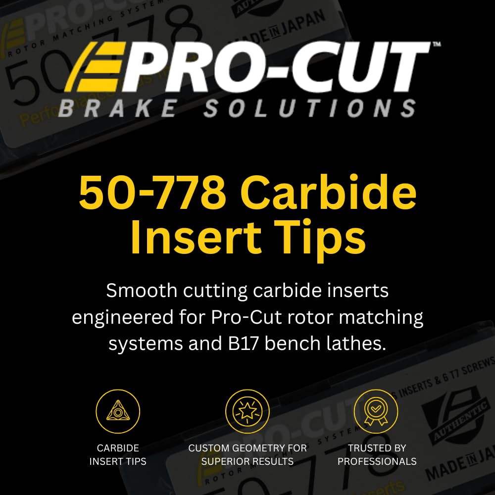 PRO-CUT Carbide Insert Tips with Custom Radius and Chip Breaker