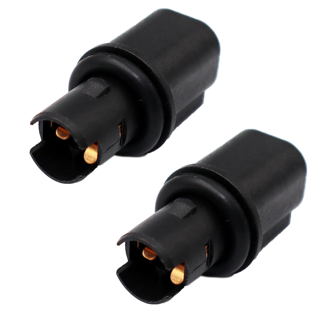 LIZAPUS 2PCS Side Marker Lights Lamps Socket Compatible with Dodge Charger