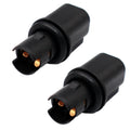 LIZAPUS 2PCS Side Marker Lights Lamps Socket Compatible with Dodge Charger