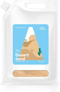 Hamster Bath Sand with Pour Spout, 6.6LB Desert Bath Sand | No-Dust Potty Litter Calcium-Free Sand for Hamster