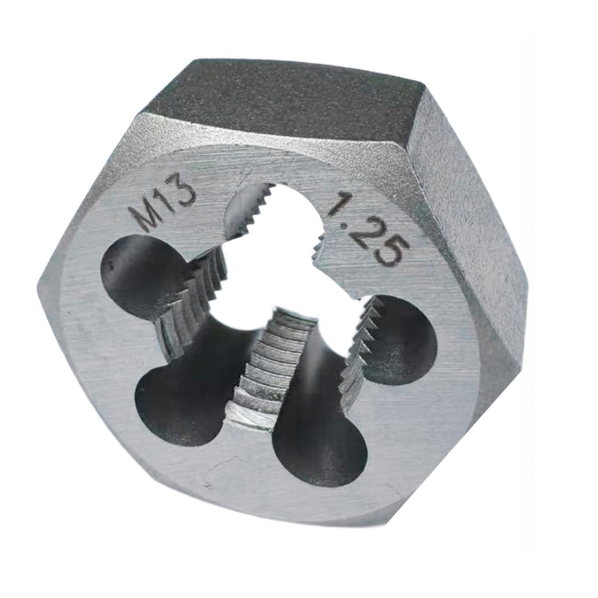 Yamesh M13 x 1.25 Hex Die Rethreading Die Thread Die Carton Steel For Right Hand