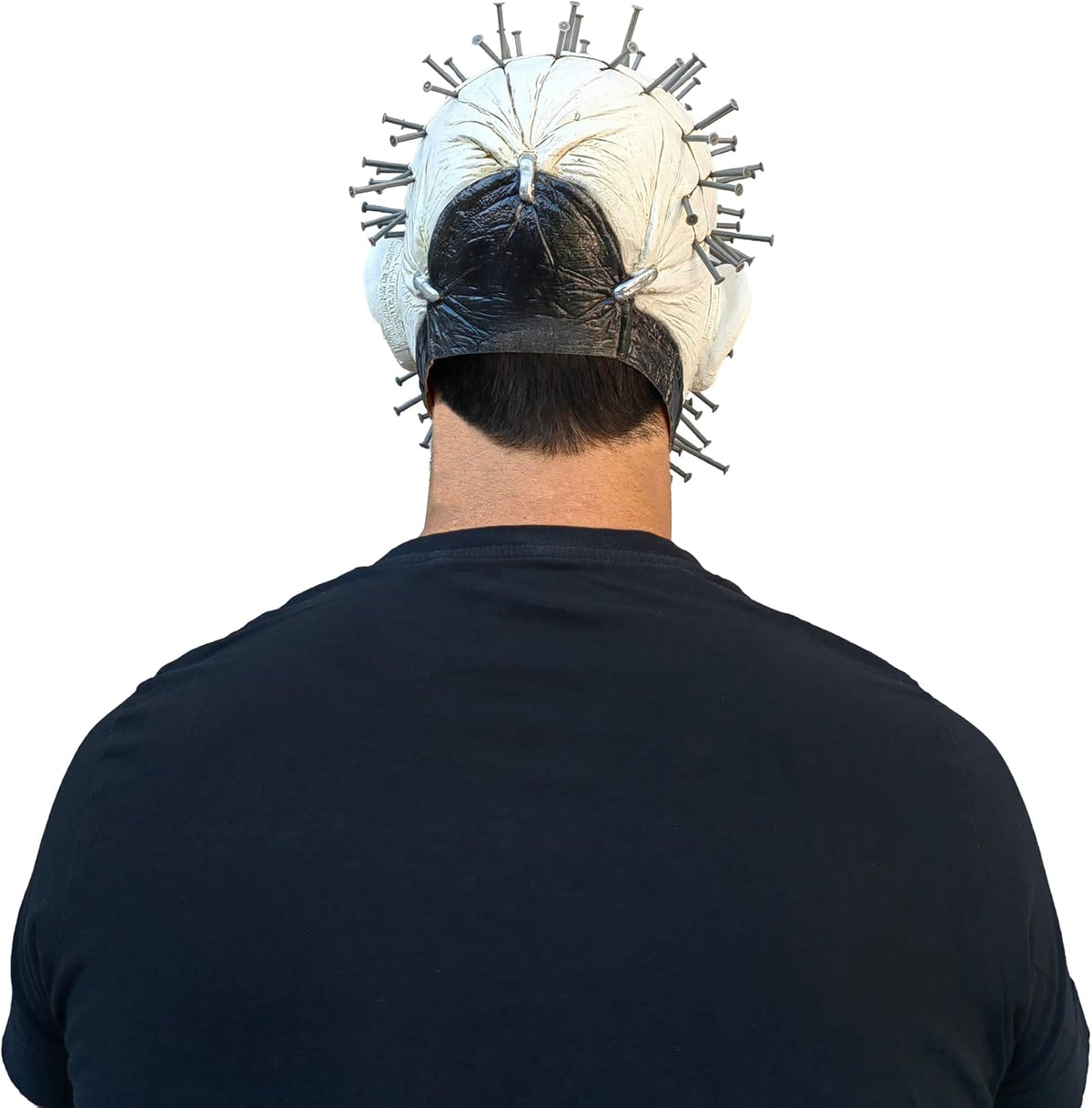 Men's Monster Horror Hellraiser III Pinhead Mask Halloween Costume Accessory