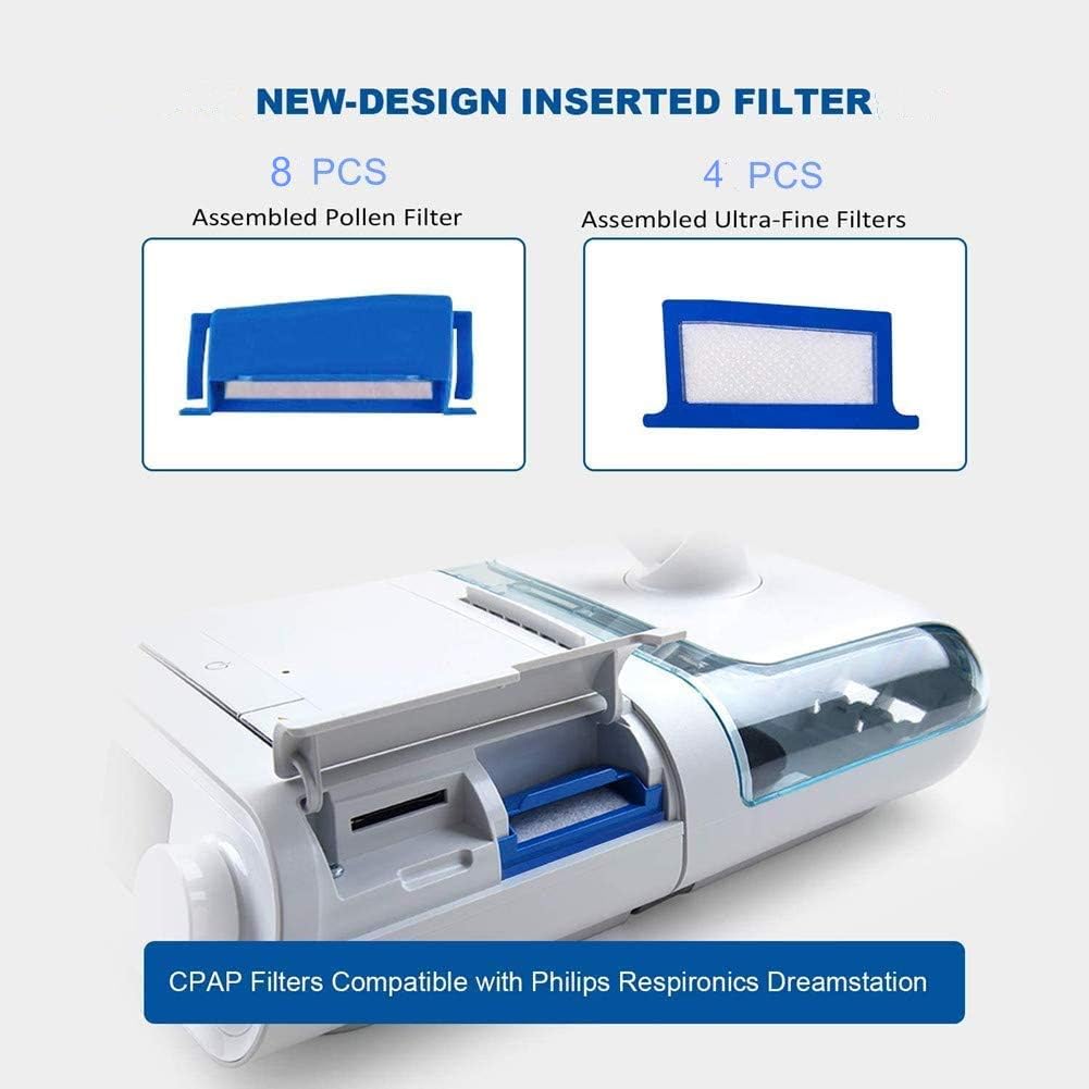 CPAP Filters for Philips Respironics Dreamstation, 12 pack