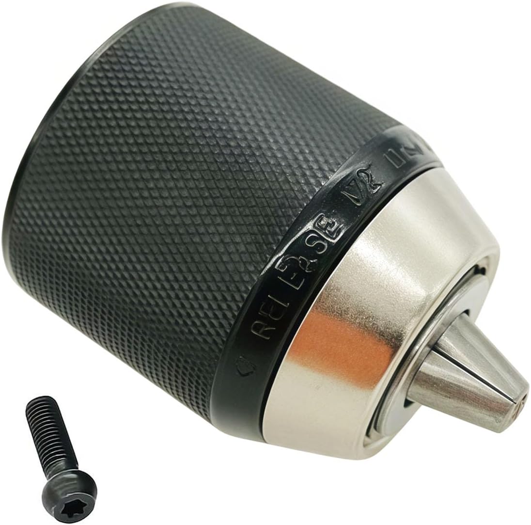 N196034 N442696 Replace for DeWALT DCD797 DCD792 DCD791 DCD790 DCD796 N161775 N928691 Chuck Keyless with Left Hand Chuck Screw DCD795 DCD800 DCD805 Cordless Compact 1/2-Inch (13mm) Drill