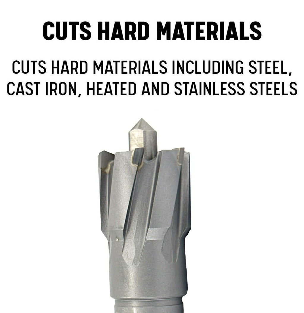 Drill America CTC5-530-324 13/16" X 3" Carbide Tipped Annular Cutter, CTC Series
